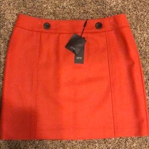 Esprit orange A-line Skirt